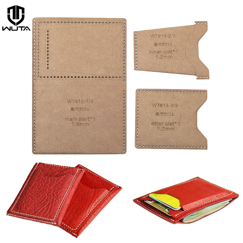Leatherwork Accessories - WUTA 913 Mini Card Case Kraft