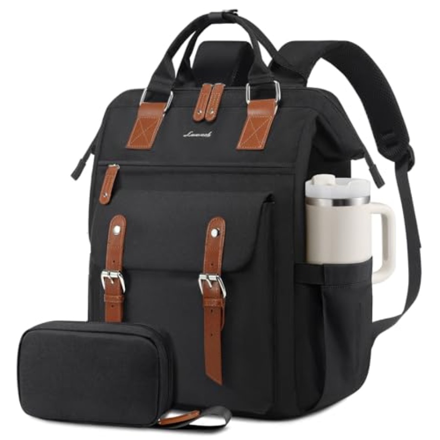 Leather Working - Laptop Backpack for Women, Teacher Nurse