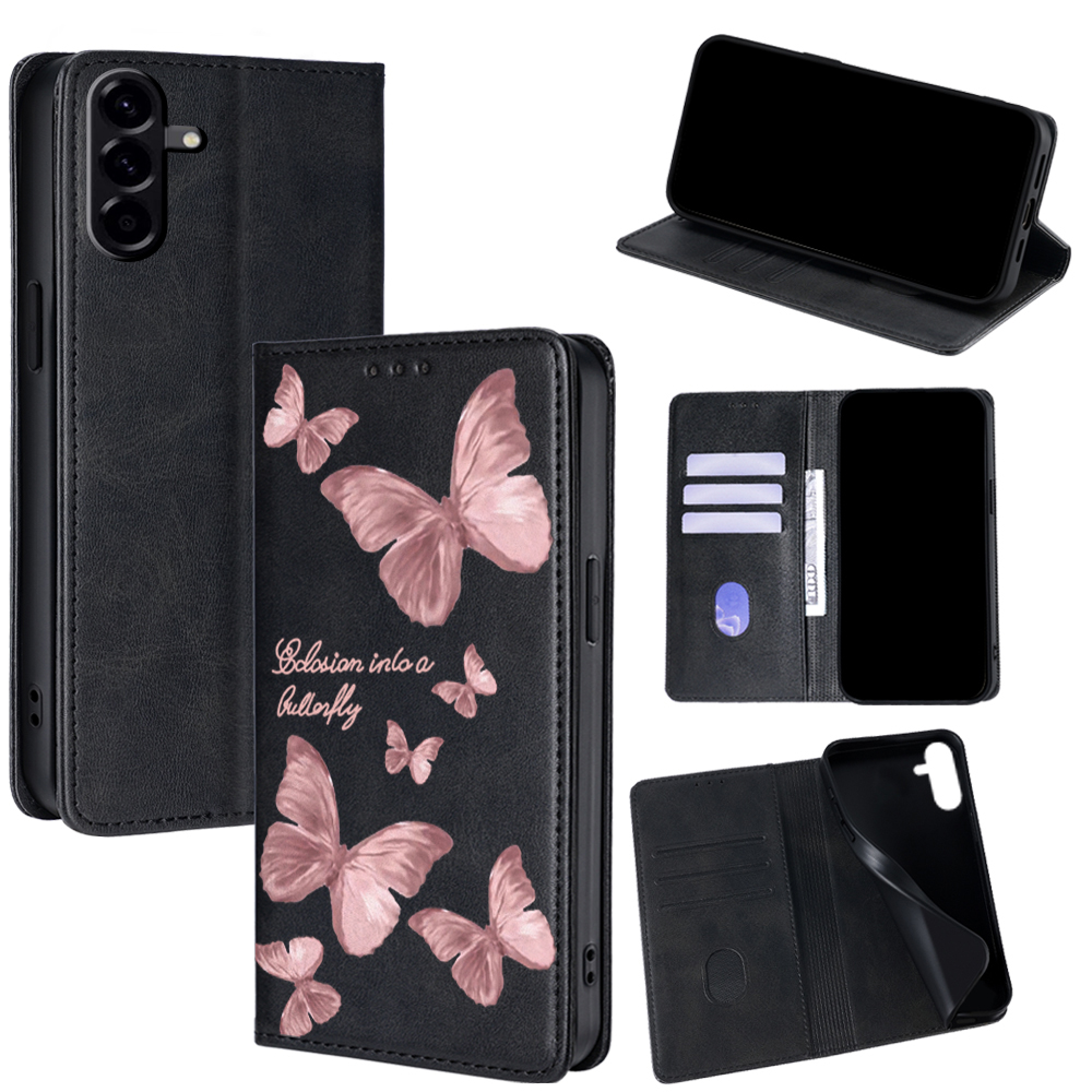 Pink butterfly Pattern Leather - Leatherwork Drawing 评论和价格