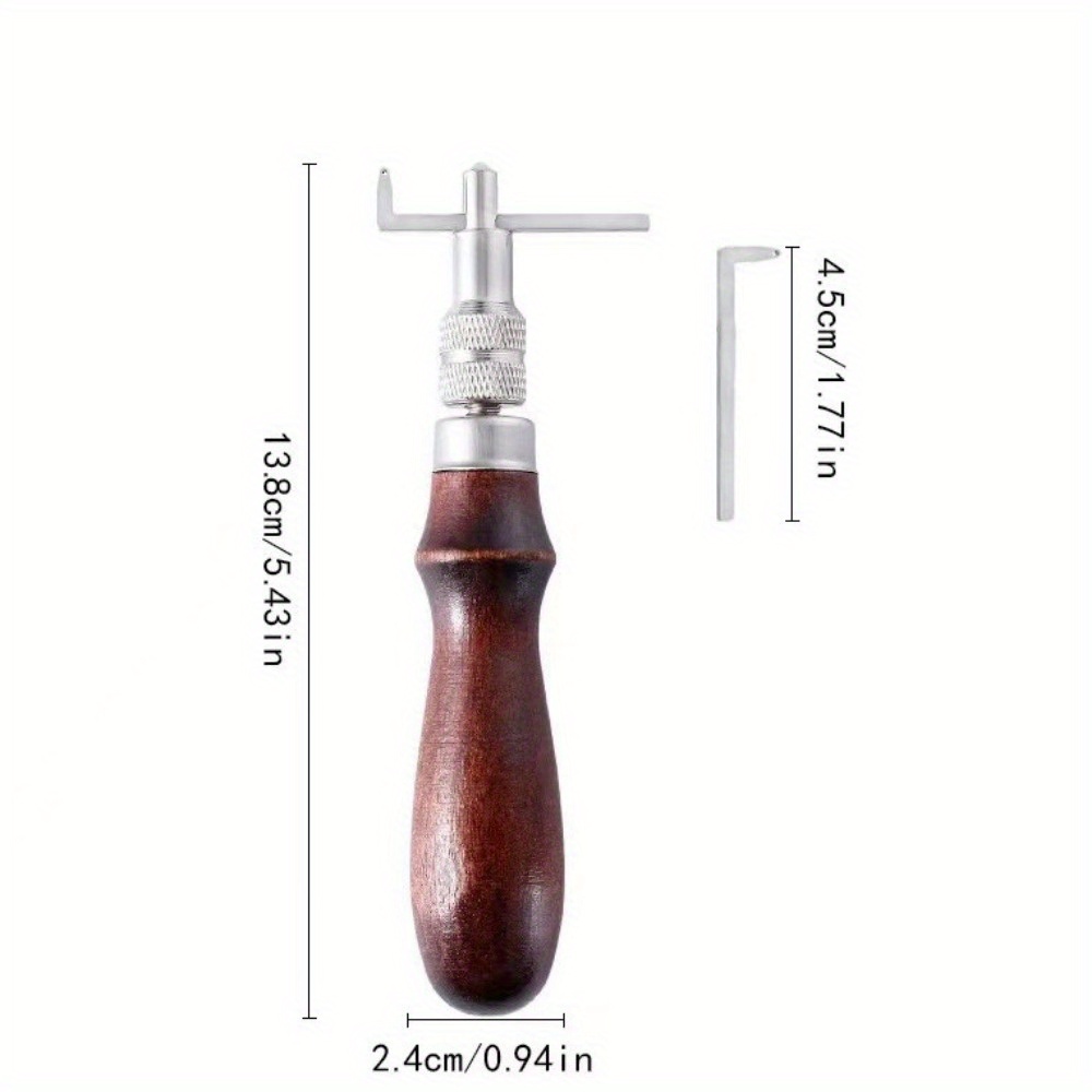1PC Adjustable Leather Edge St - Leatherwork Accessories 评论和价格
