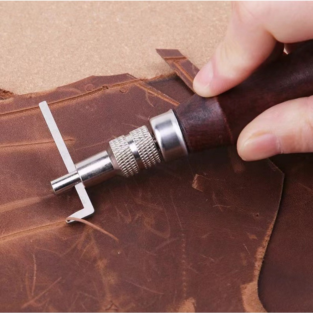 1PC Adjustable Leather Edge St - Leatherwork Accessories 评论和价格