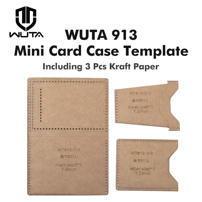 WUTA 913 Mini Card Case Kraft  - Leatherwork Accessories 评论和价格