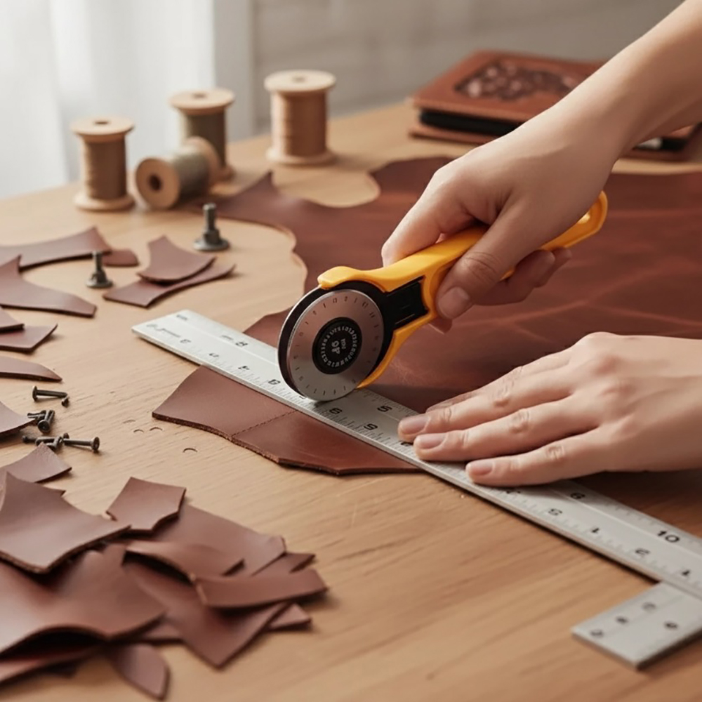 45mm Rotary Fabric Cutter Leat - Leatherwork Accessories 评论和价格