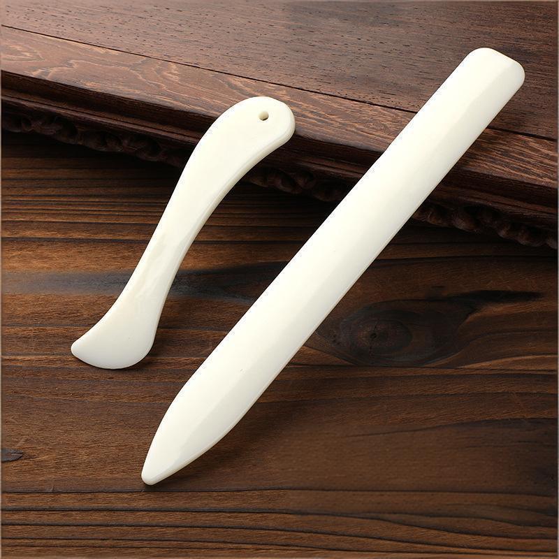 Leather Craft Bone Folder 2Pcs - Leatherwork Accessories 评论和价格