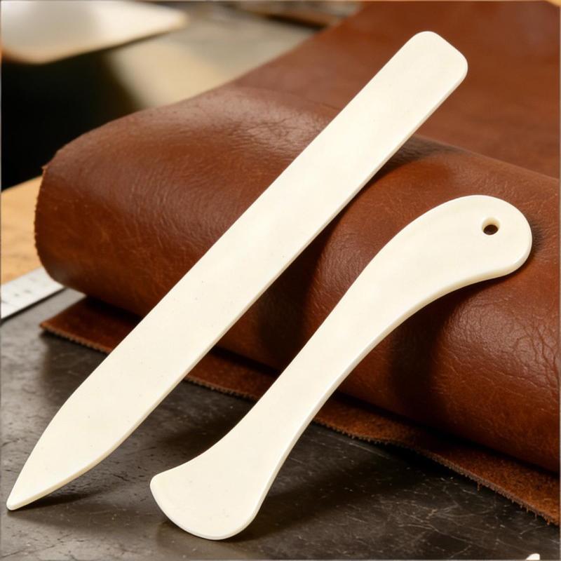 Leather Craft Bone Folder 2Pcs - Leatherwork Accessories 评论和价格