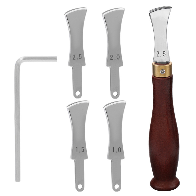 Leather Edge Creaser Tool Stai - Leatherwork Accessories 评论和价格
