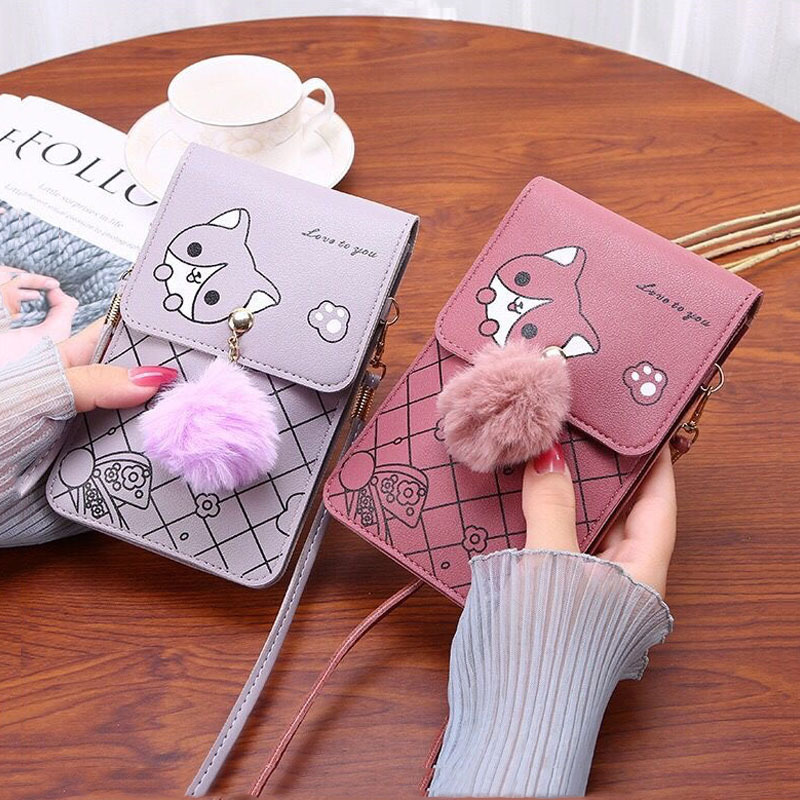 Cute Cartoon Pattern Touch-Scr - Leatherwork Drawing 评论和价格