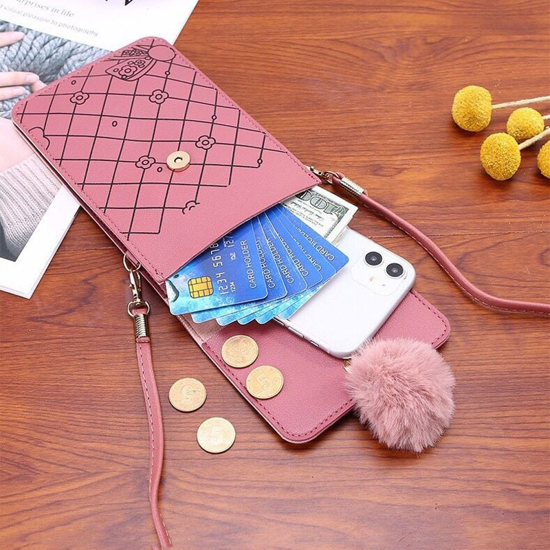 Cute Cartoon Pattern Touch-Scr - Leatherwork Drawing 评论和价格