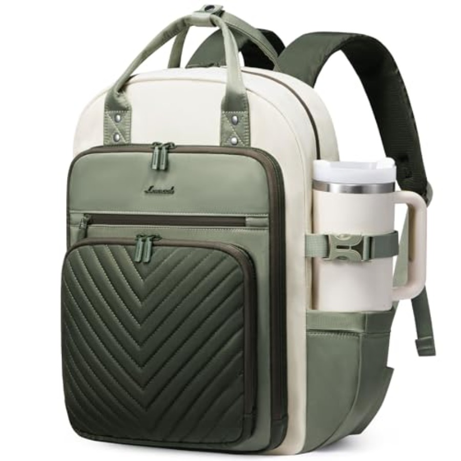 Laptop Backpack for Women, Wat - Leather Working 评论和价格